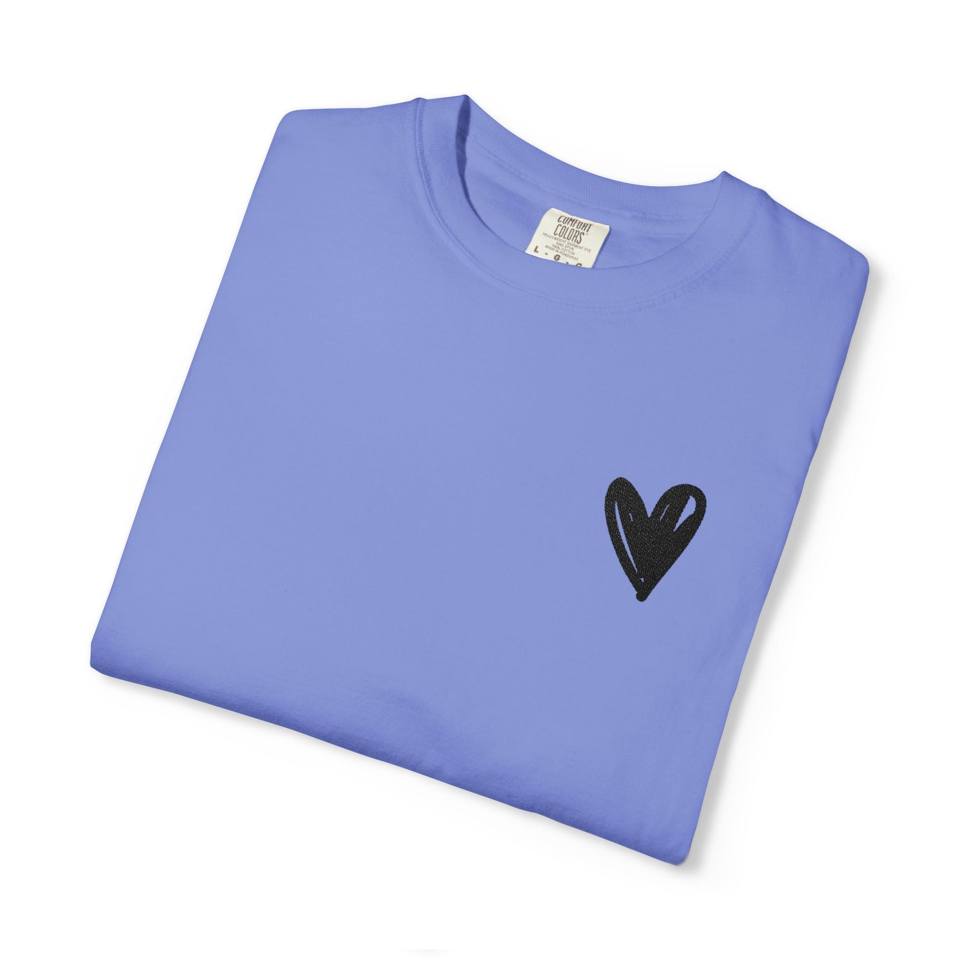East Gallery Embroidered Heart T-shirt