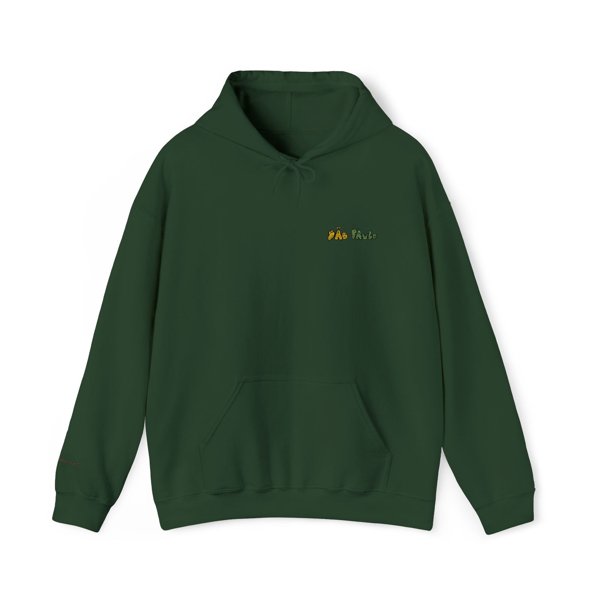 São Paulo Embroidered Hooded Sweatshirt
