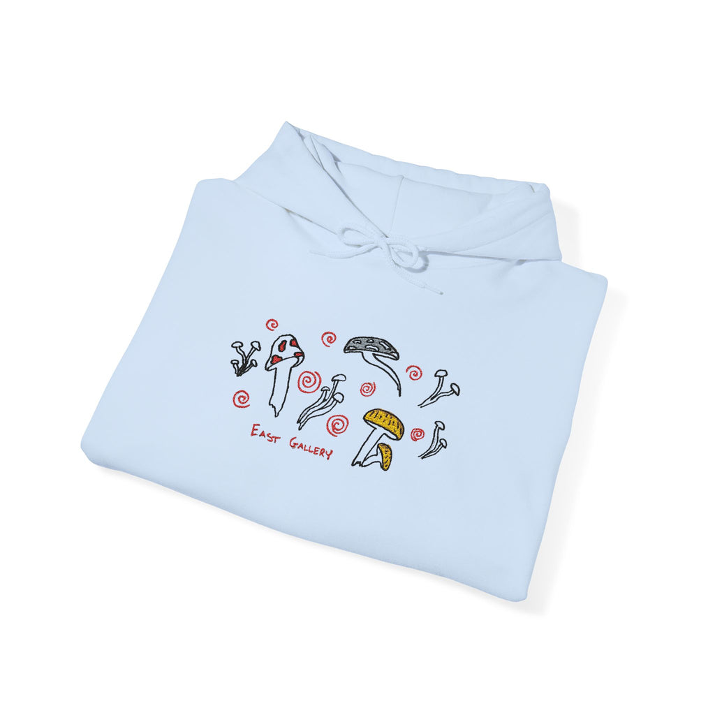 East Gallery Shroom Embroidered Hooded Sweatshirt