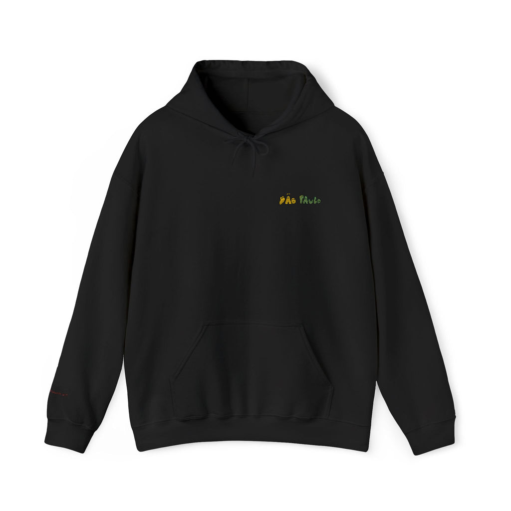 São Paulo Embroidered Hooded Sweatshirt