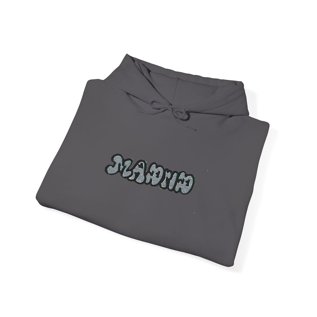 Madrid Embroidered Hooded Sweatshirt