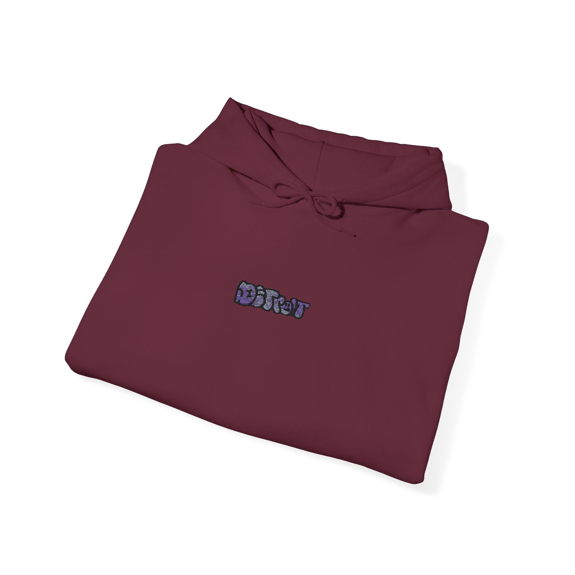 Detroit Embroidered Hooded Sweatshirt