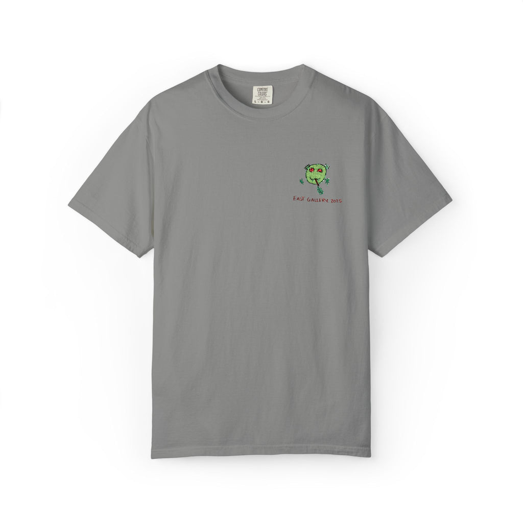 Green Monster Embroidered T-shirt
